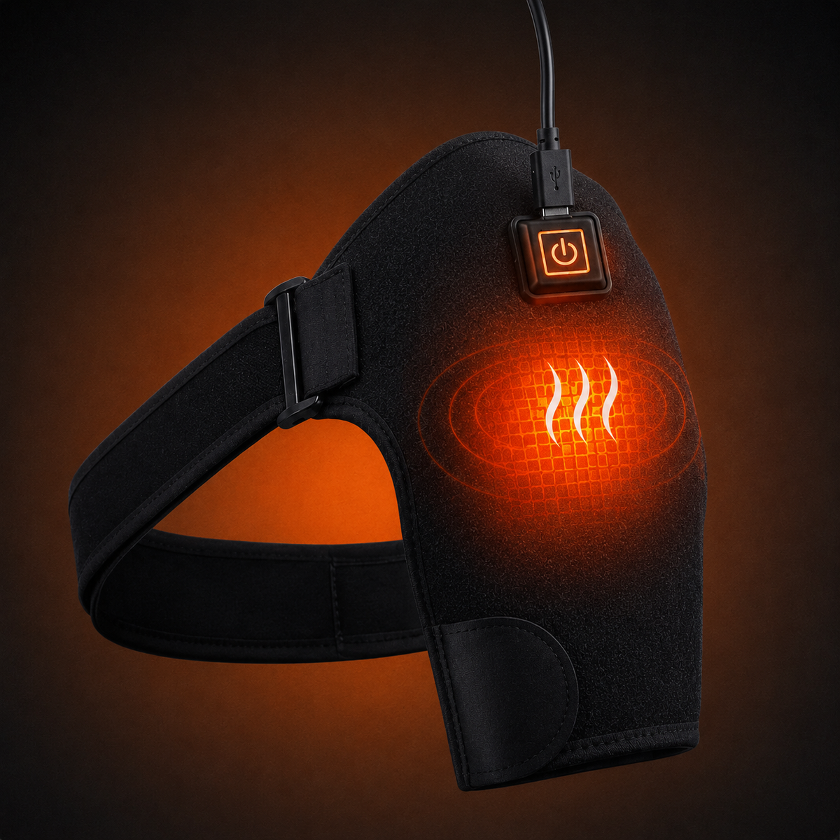 Hombrera Térmica MyHeron – Calor USB 3 Niveles