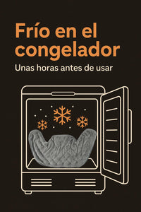 Cómo enfriar la Manta Térmica MyHeron en el congelador